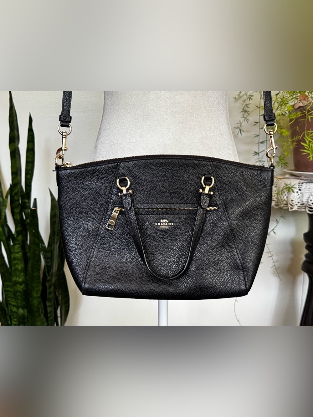 Coach Prairie Satchel Black